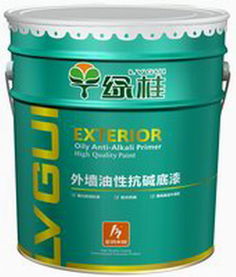 广西绿桂外墙油性抗碱底漆 厂家直销，打造坚固耐用的快干锤纹漆墙面体系