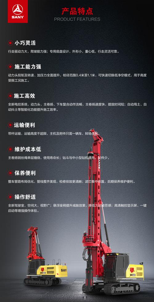 三一sr65-s旋挖钻机产品介绍点击咨询底价,会有相应代理经销商及时与